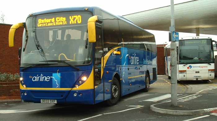 Oxford airline Volvo B12B Jonckheere Mistral 33